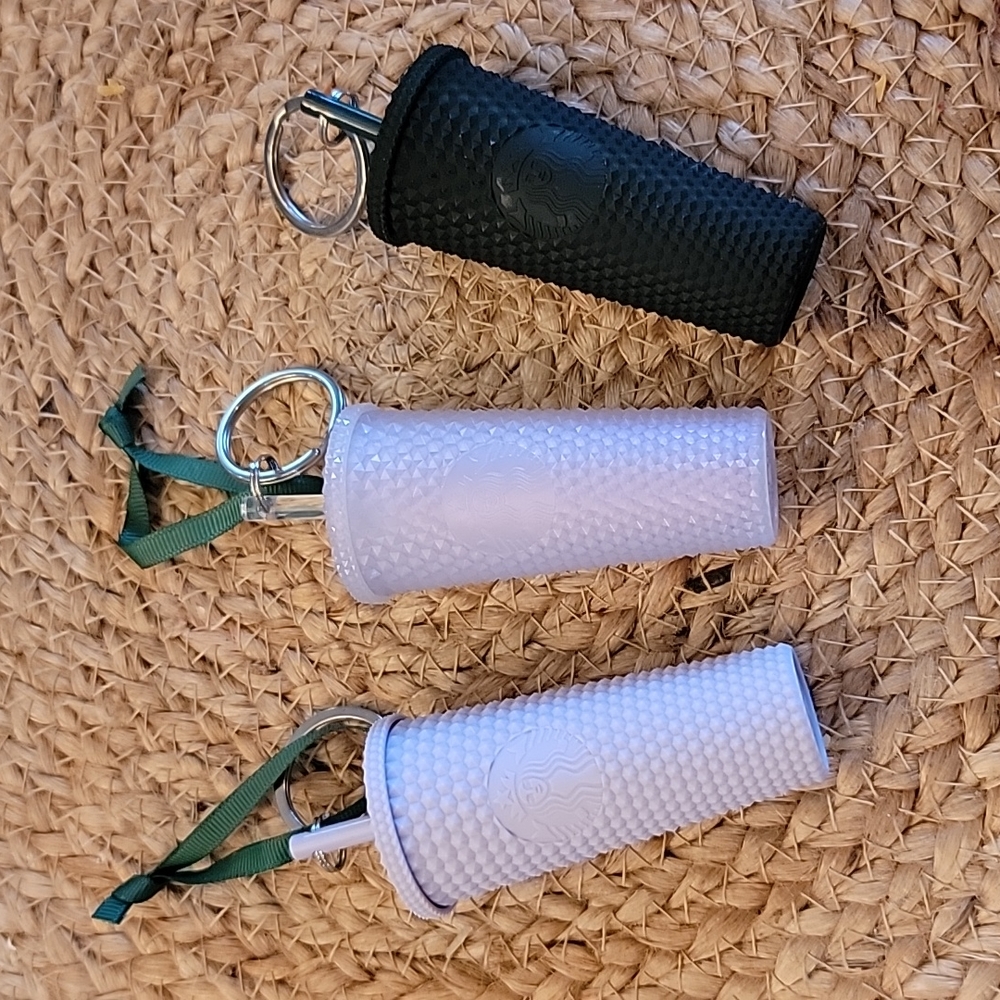 Starbucks keychain ornaments